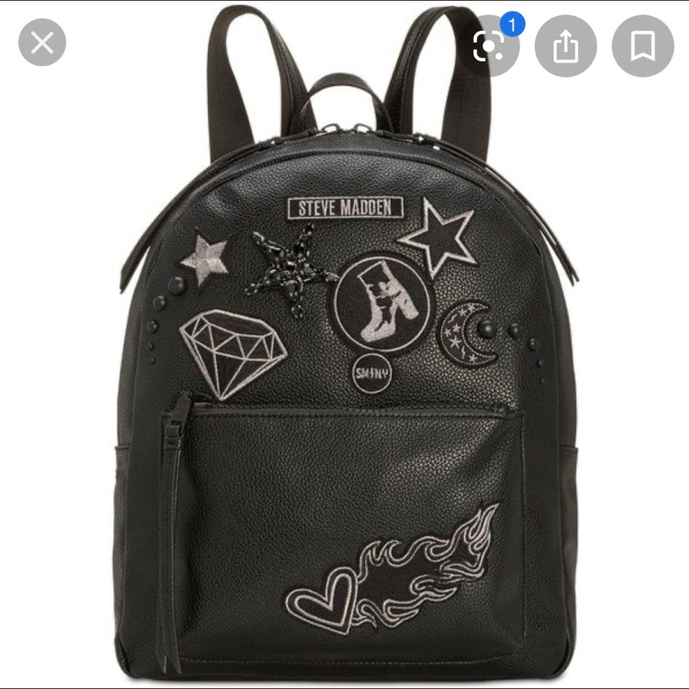 Steve Madden back pack embroidered with gems